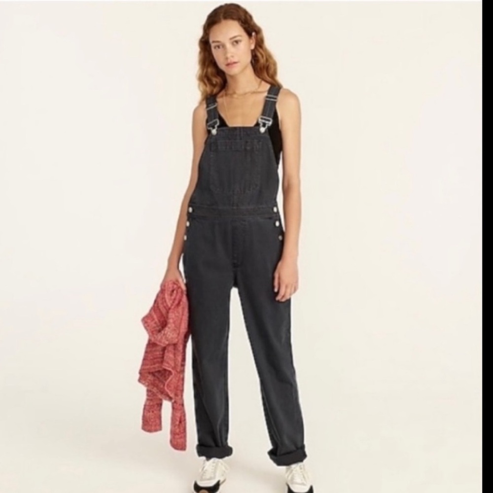 J Crew black overalls